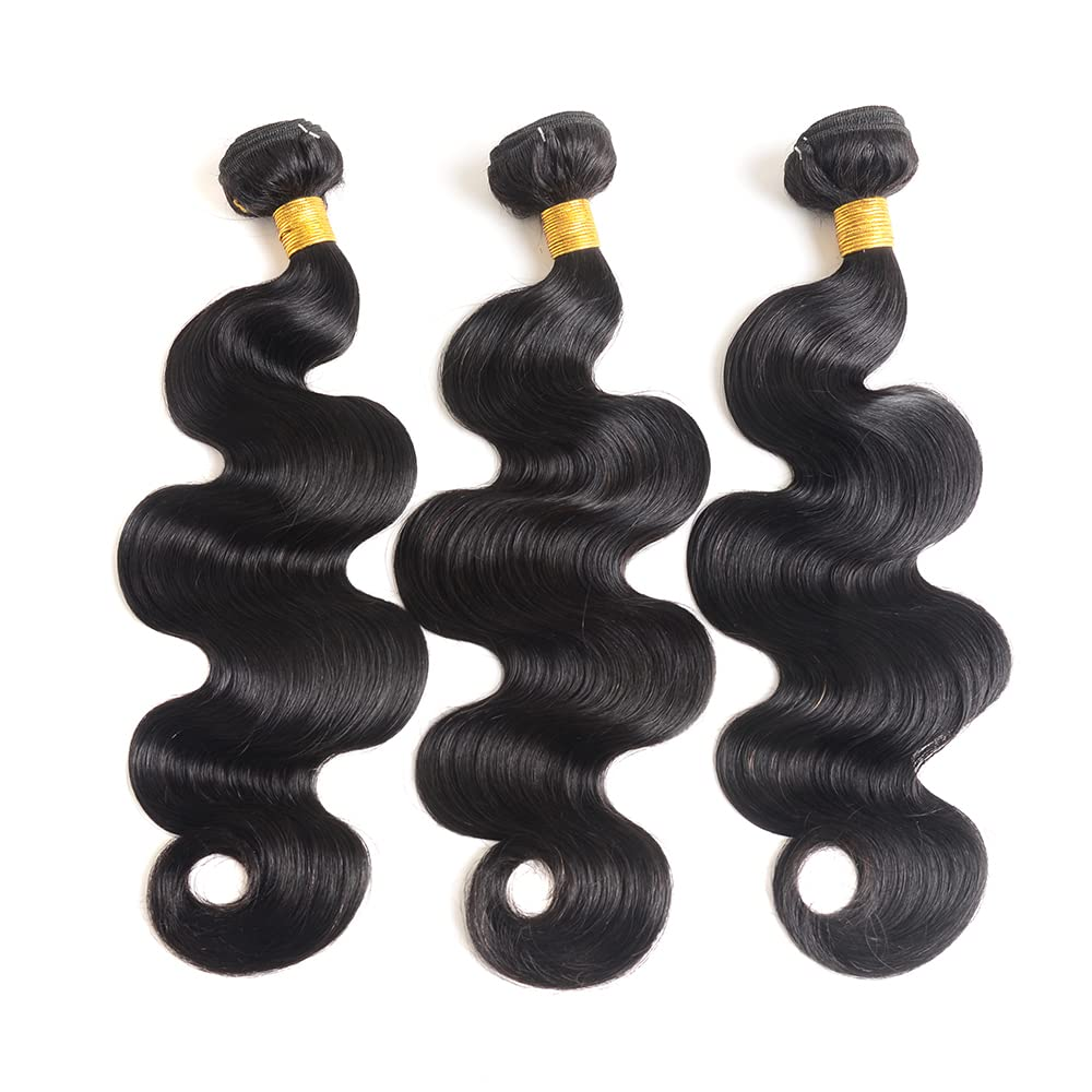 100% Virgin Human Hair Bundles Silky Soft Brazilian Hair Weft 100g